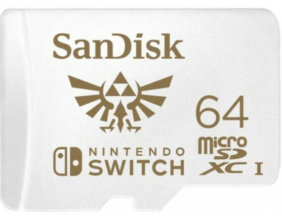 【ゆうパケットで送料無料】SANDISK サンディスク SDSQXAT-064G-GNCZN 64GB microSDXCカード for Nintendo Switch 任天堂スイッチ対応マイクロSD