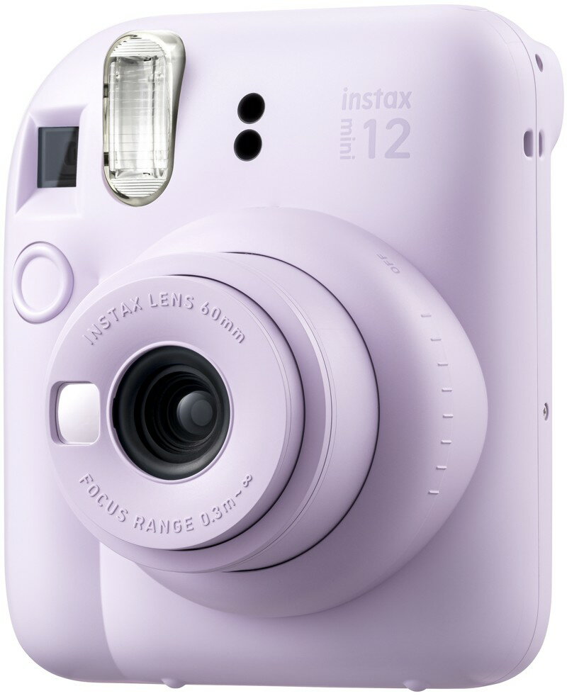 在庫あり【送料無料】FUJIFILM フジフイルム チェキ instax mini 12 ライラックパープル INS MINI 12 LILAC PURPLE