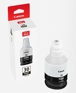 Genuine Products - 【ゆうパケットで送料無料】Canon・キヤノン インクボトル GI-30PGBK ブラック