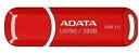 【ゆうパケットで送料無料】ADATA AUV150-32G-RRD キャップ式 高速USB3.1 USBフラッシュメモリー32GB USBメモリー
