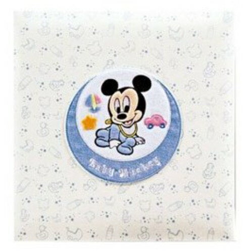 【送料無料】ナカバヤシ 誕生祝い ベビーミッキー&フレンズ ミッキー LB-617-1 フエルアルバム 男の子用