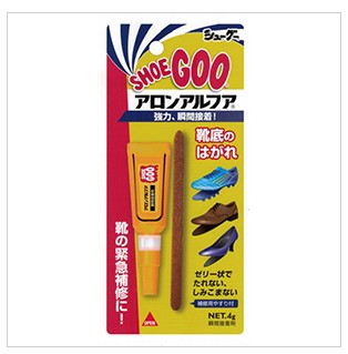 在庫あり シューグー X アロンアルファ SGAR1 靴用接着剤 SHOE GOO シューズ スパイク スニーカー 革靴 補修 ゼリー状 【スーパーロジ】