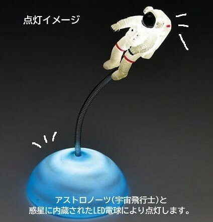 SETOCRAFT・セトクラフト SR-7217 ルームランプ （アストロノーツ＆プラネット） 自由自在の商品画像 3