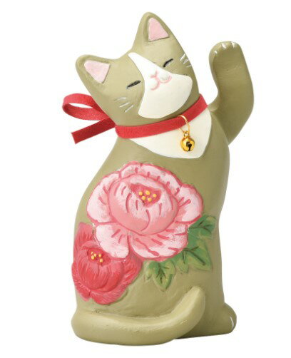 Rakuten - SETOCRAFT・セトクラフト SCZ-1592-180 花まねき猫 （小） ぼたん 花柄