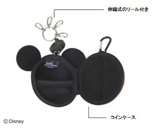 SETOCRAFT・セトクラフト SD-8511-220 キー＆コインケース (ミッキー） Disney PIXAR かわいい