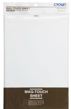 【ゆうパケットで送料無料】クラウン マグタッチシート ワイド ツヤ無しタイプ 白 26075