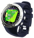 【送料無料】SHOT NAVI W1 - Evolve 腕時計型 ゴルフ GPSナビ 距離測定器 ネイビー×シルバー 2242009