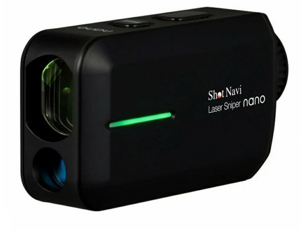 【送料無料】SHOT NAVI Laser Sniper Nano ゴルフ レーザー 距離計測器 ブラック 2242018