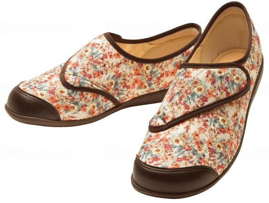 Rakuten - 【送料無料】ASAHI・アサヒシューズ 快歩主義 KS 23466 KHS L131RS オレンジガラ Mサイズ (23~23.5cm) 婦人用 5E