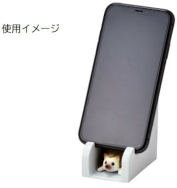 いまどき本舗の【ゆうパケットで送料無料】SETOCRAFT・セトクラフト スマホスタンド (すべり台) リス SR-6513 おしゃれ｜アングル2