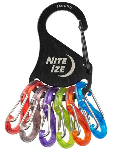 【5/30までポイント10倍】【ゆうパケットで送料無料】NITE IZE NI01525 キーラック キーアクセサリー カラビナ 色分け ナイトアイズ 【5/30までポイント10倍】【ゆうパケットで送料無料】NITE IZE NI01525 キーラック キーアクセサリー カラビナ 色分け ナイトアイズ