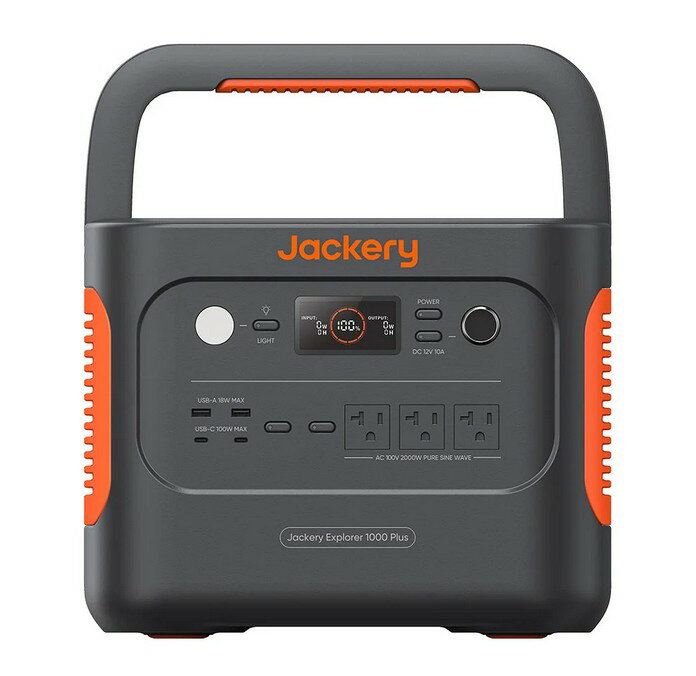 在庫あり【送料無料】Jackery JE-1000C ポータブル電源 1000plus キャンプ アウトドア用品 防災用品 アウトドアグッズ 非常用電源