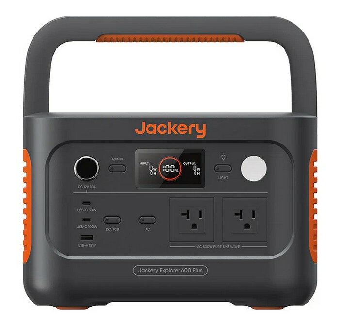 【送料無料】Jackery JE-600C ポータブル電源 600Plus キャンプ アウトドア用品 防災用品 アウトドアグッズ 非常用電源