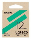 【ゆうパケットで送料無料】カシオ CASIO XB-12GN ラテコテープ アクセサリー