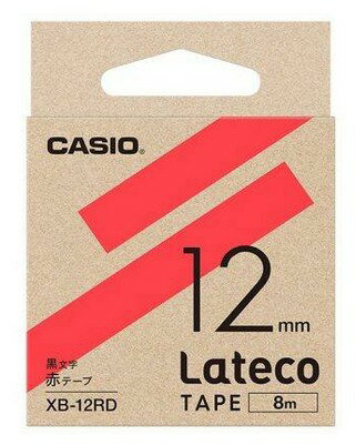 【ゆうパケットで送料無料】カシオ CASIO XB-12RD ラテコテープ アクセサリー 【ゆうパケットで送料無料】カシオ CASIO XB-12RD ラテコテープ アクセサリー