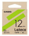 【ゆうパケットで送料無料】カシオ CASIO XB-12YG ラテコテープ アクセサリー