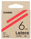 【ゆうパケットで送料無料】カシオ CASIO XB-6RD ラテコテープ アクセサリー