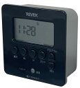 【ゆうパケットで送料無料】REVEX・リーベックス PT80DBK デジタルタイマー ブラック 節電 防犯対策