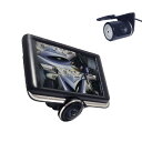 【送料無料】SaiEL MW-RE360 360度カメラ搭載ドライブレコーダー With リアカメラ 300万画素 360度カメラ 大型4.5インチタッチパネル...