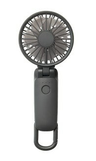 【7/30までポイント10倍】【送料無料】RHYTHM リズム時計 2重反転ファン コンパクトファン Silky Wind Mobile3.2 9ZF040RH82 ダークグレー【スーパーロジ】【あす楽対応】