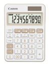 【ゆうパケットで送料無料】キヤノン Canon LS-105WUC-IV JPN SOB アイボリー カラフル電卓 千万単位表示 10桁 ミニ卓上電卓