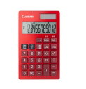 【ゆうパケットで送料無料】キヤノン Canon KS-12T-RD SOB SOB ビジネス電卓 持ち運びに便利なカバー・ストラップホール付き 3桁位取機能 厚...