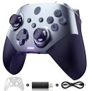 【送料無料】EASYSMX ESM-X10ライトパープル ゲーム コントローラー ゲームパッド 2.4GHzワイヤレス Bluetooth 有線