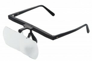 【ゆうパケットで送料無料】MIZAR ミザール HL-30D 双眼メガネル－ペ 拡大鏡