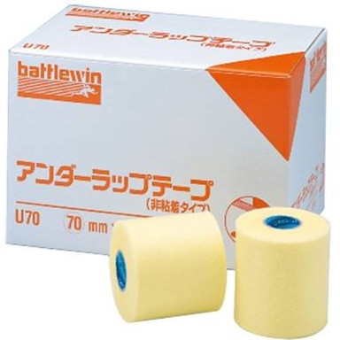 【送料無料】12個セット 元箱 バトルウィン U70 アンダーラップテープ ボディーケア ニチバン