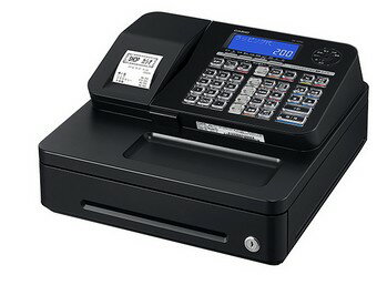 【送料無料】 カシオ CASIO SR-S200-EX-BK 電子レジスター Bluetoothレジスター ブラック 適格簡易請求書に対応 スマホと連携して店舗運営を支援 各種店舗に対応の先進モデル