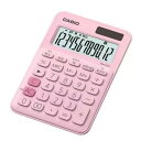 在庫あり【ゆうパケットで送料無料】CASIO カシオ MW-C20C-PK-N ペールピンク カラフル電卓 デザイン電卓 ミニジャストタイプ【スーパーロジ】