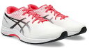 【送料無料】アシックス LYTERACER 4 WIDE 1011B350 110 28.0cm ホワイト ピンク ランニングシューズ トレーニング 運動靴 ASICS ライトレーサー4 ワイド幅 【スーパーロジ】【あす楽対応】