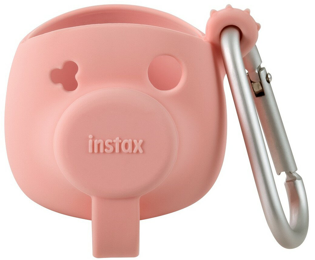 【送料無料】FUJIFILM フジフイルム INSTAX Pal シリコンケース ピンク チェキ インスタックスミニ パル