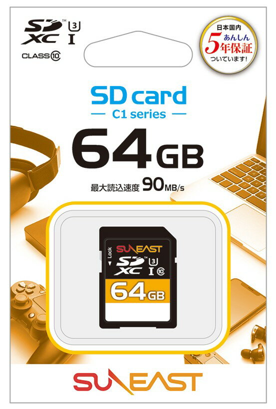 y䂤pPbgőzSUNEAST SE-SD-064GC1 64GB SDJ[h