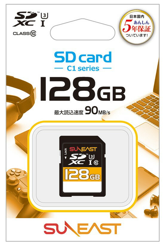 y䂤pPbgőzSUNEAST SE-SD-128GC1 128GB SDJ[h