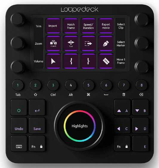 【4/30までポイント10倍】【送料無料】Loupedeck (ループデック) Loupedeck CT　写真動画編集コンソール【楽ギフ_包装】【ラッピング無料】【KK9N0D18P】