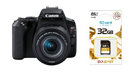 canon SDHCカード32GB付き【送料無料】Canon・キヤノン デジタル一眼レフカメラ EOS KISS X10 ブラック EF-S18-55 IS STM レンズキット 【スーパーロジ】【あす楽対応】