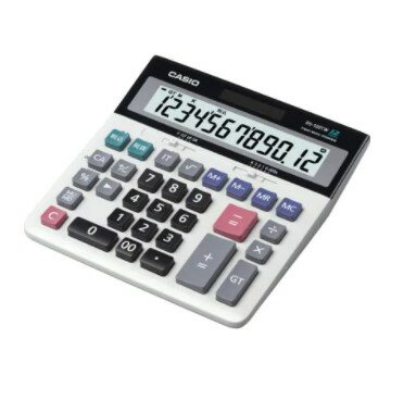【送料無料】CASIO カシオ 特殊機能電卓 横長デスクタイプ DS-120TW
