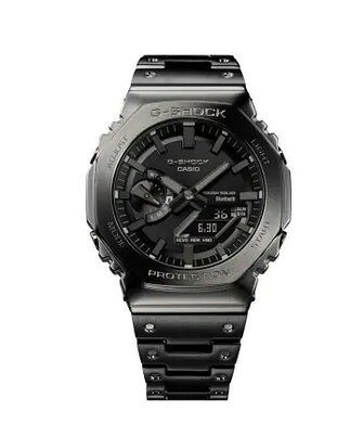 【送料無料】CASIO・カシオ G-SHOCK GM-B2100BD-1AJF フルメタル 八角形フォルムを...