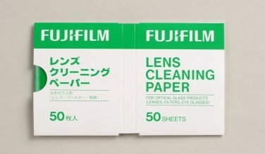 【ゆうパケットで送料無料】FUJIFILM・フジフィルム レンズ清浄用 レンズクリーニングペーパー 50枚入り