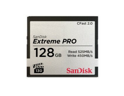 【ゆうパケットで送料無料】SANDISK サンディスク SDCFSP-128G-J46D エクストリーム プロ CFast 2.0 カード 128GB