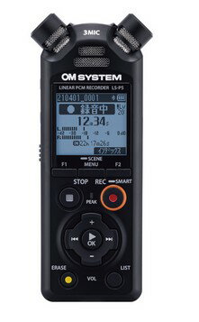 【ゆうパケットで送料無料】 OM SYSTEM LS-P5 ICレコーダー ハイレゾ対応リニアPCMレコーダー 音楽、野外録音 ビデオ制作 ポッドキャスト ビジネスシーン