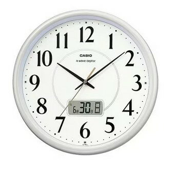 【送料無料】 CASIO・カシオ IC-1001J-9JF 掛時計 / 電波 シンプル表示