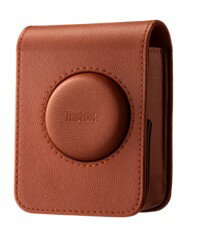 FUJIFILM フジフイルム INSTAX mini Evo カメラケース BROWN ブラウン Evo専用カメラケース【楽ギフ_包装】【ラッピング無料!】