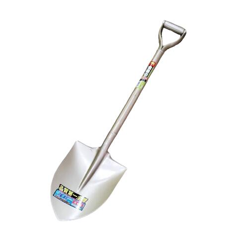 パイプ柄ショベル丸形 スコップ 剣スコップ 金象 000796