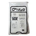 厚手ゴミ袋 ロジパック ゴミ袋 90L 10枚入 半透明・乳白 厚さ0.05mm×横90cm×縦100cm