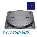 カネソウ マンホール 蓋 450 600 T-20 MKRY-S ハンドホール鉄蓋 角枠 鎖なし 回転ロック式 簡易密閉形(簡易防水・防臭形) 送料無料