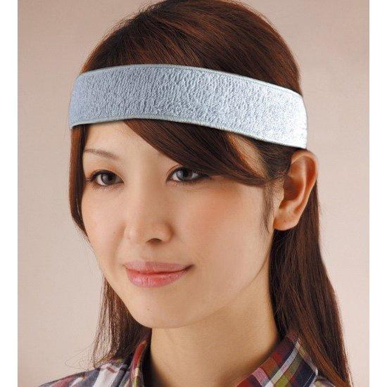 トーヨーセーフティー 光触媒 汗取りハチマキ タオル地 7182