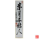 ■読み…さいげつはひとをまたず ■意味…過ぎ去った時間は待ってはくれない、時間を大切にすべし。 ■在庫表記について 商品の在庫は、実店舗と共有しておりますので稀に在庫切れにも関わらず、ご注文が完了してしまう場合がございます。そのためご注文完了後、在庫切れのご連絡を入れさせて頂く場合があります。あらかじめ御了承下さいますよう、よろしくお願いいたします。在庫切れとなっている商品でもメーカーの方にある場合がございますので、気になる商品はお気軽にお問い合わせください。