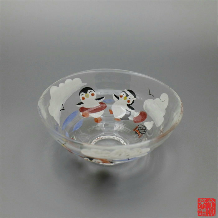 Rakuten - ガラス 平 茶碗 浜辺遊び 永山【 抹茶茶碗 夏 義山 】
